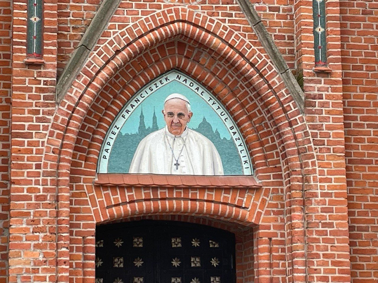 Mozaika sakralna – Papież Franciszek