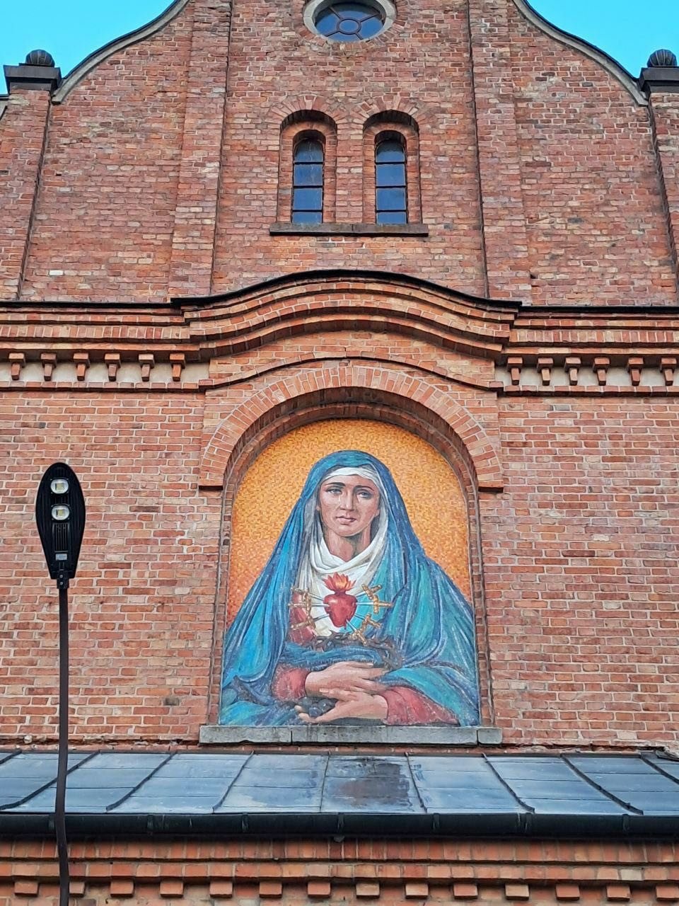 Mozaika sakralna – Matka Boska Bolesna