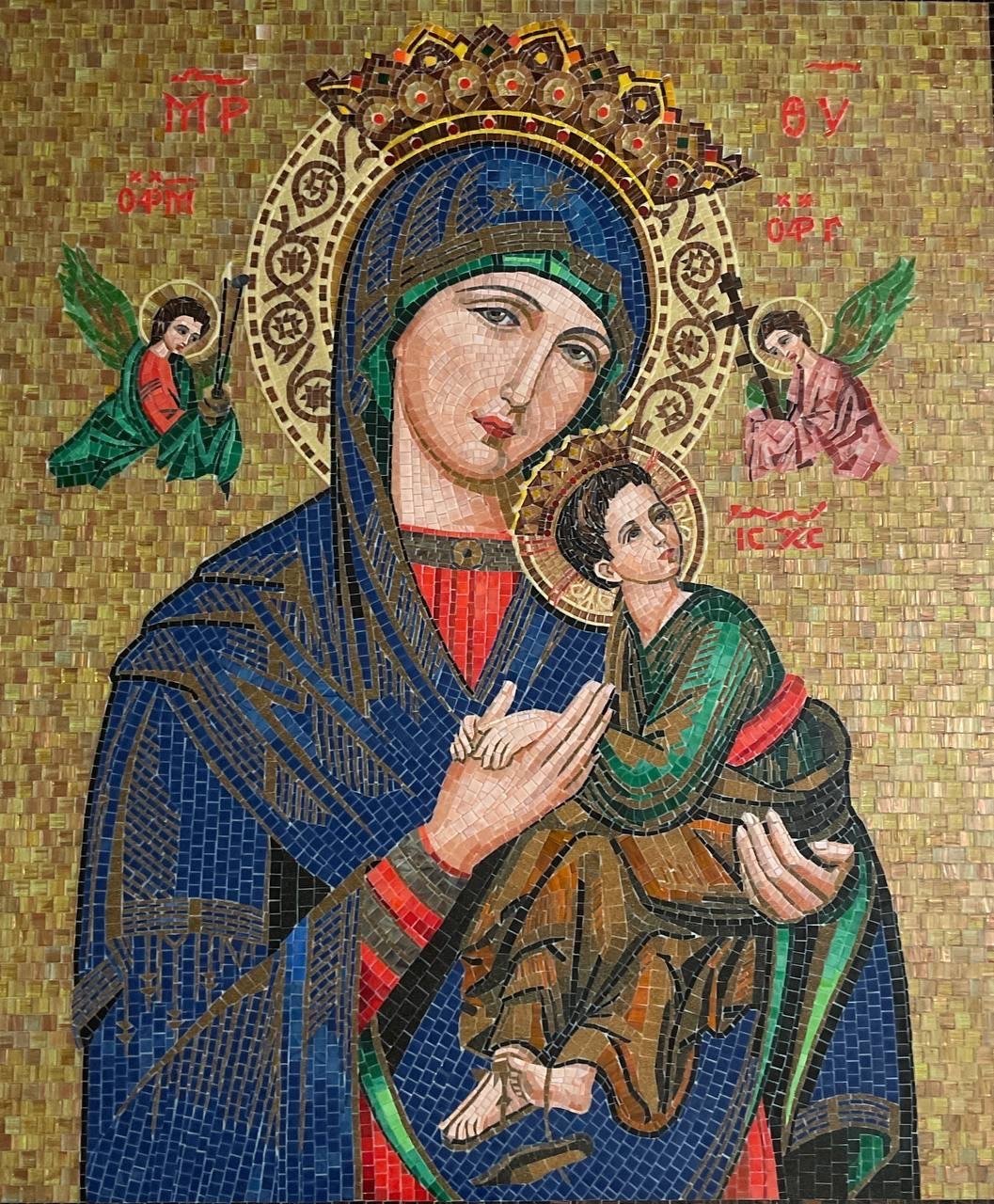 Mozaika – Matka Boska Nieustającej Pomocy