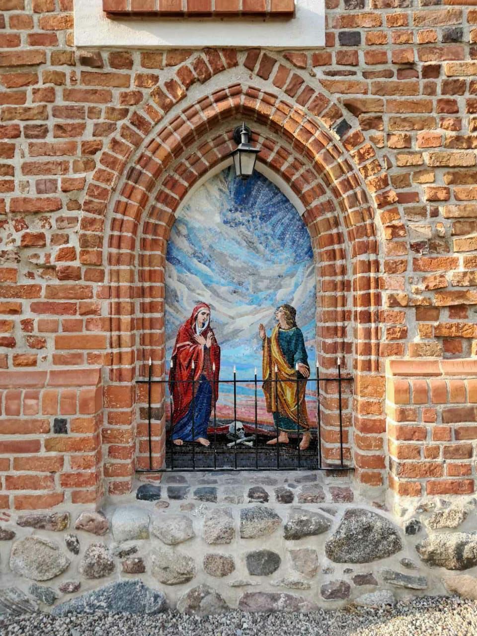 Mozaika sakralna – nisza z mozaiką